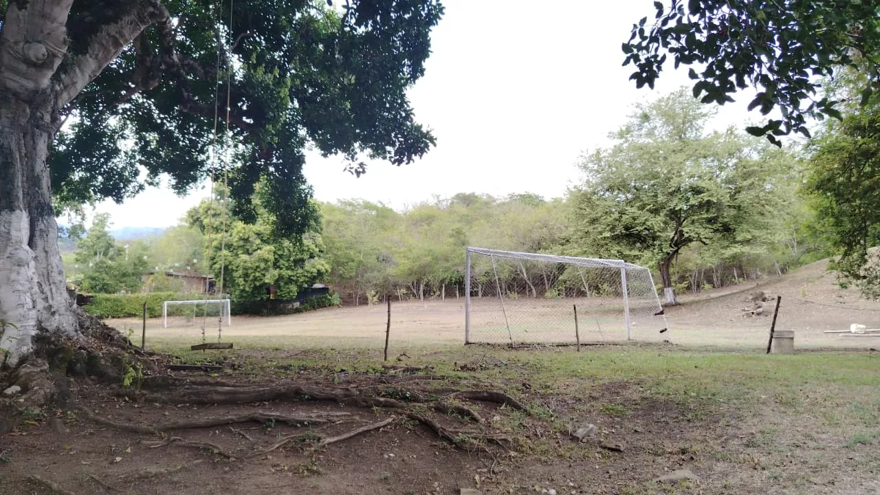 Cancha de fútbol de la finca