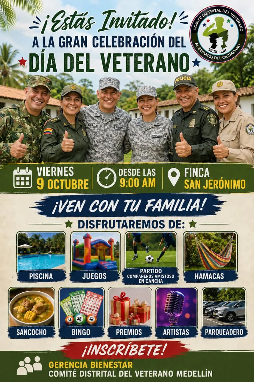 Invitación al Día del Veterano